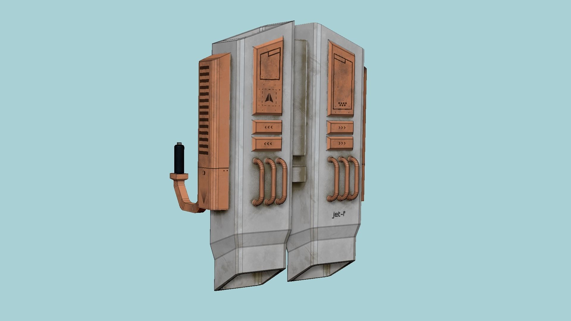 10 Jetpacks F Collection - SciFi Character Design _71