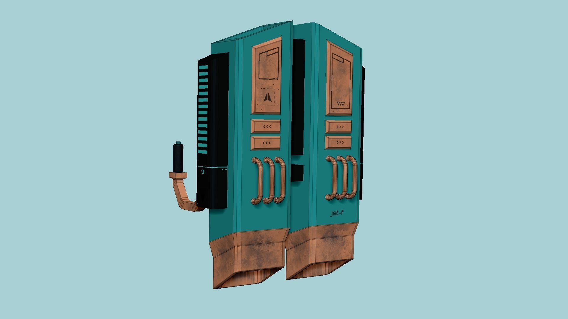 10 Jetpacks F Collection - SciFi Character Design _81