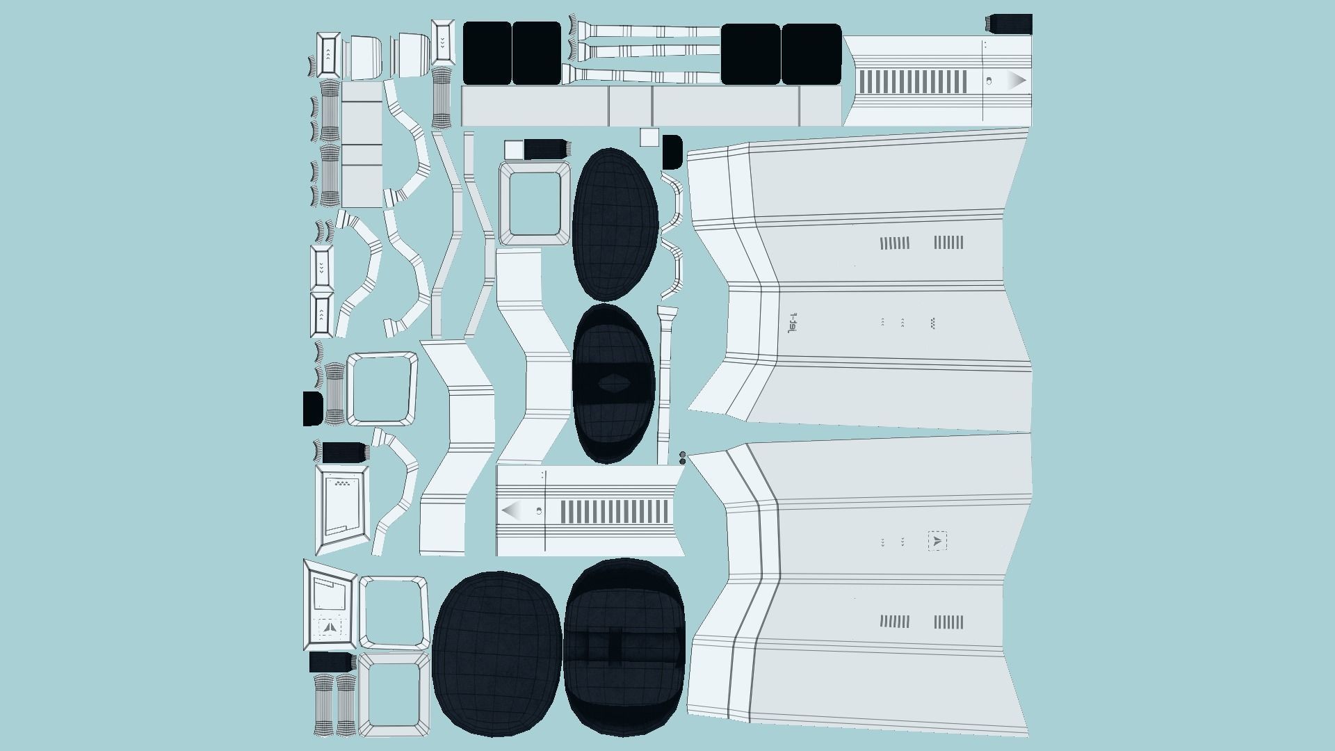 10 Jetpacks F Collection - SciFi Character Design _66