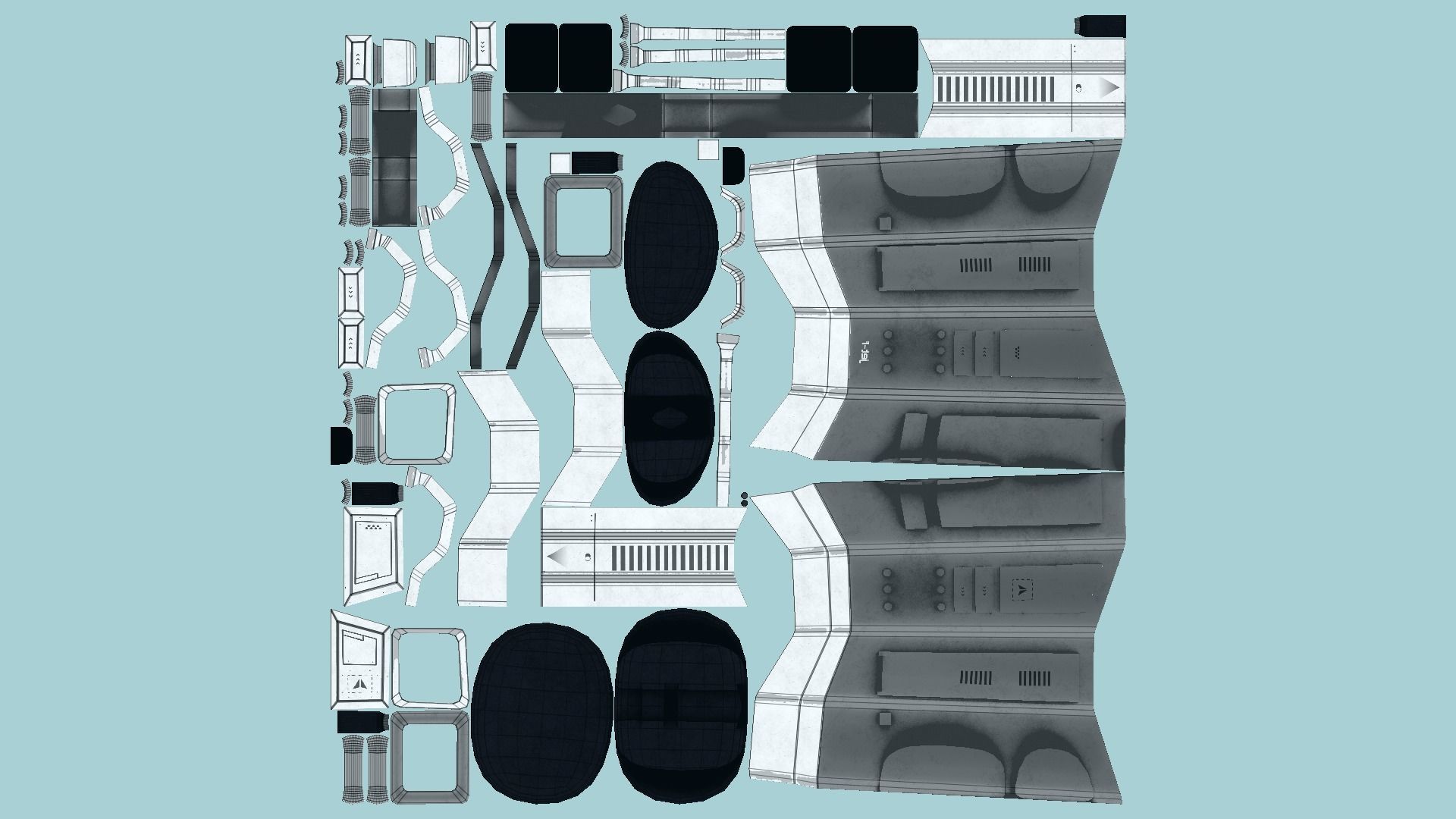 10 Jetpacks F Collection - SciFi Character Design _72