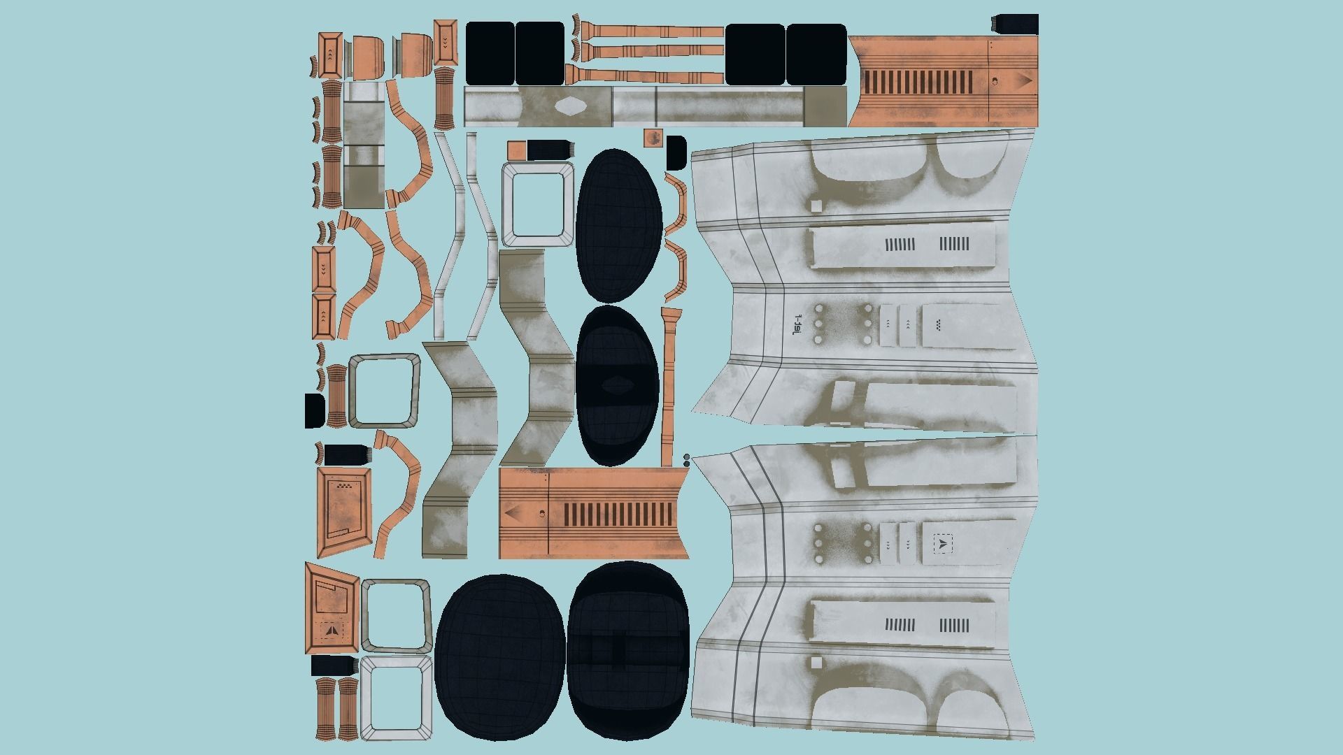 10 Jetpacks F Collection - SciFi Character Design _75