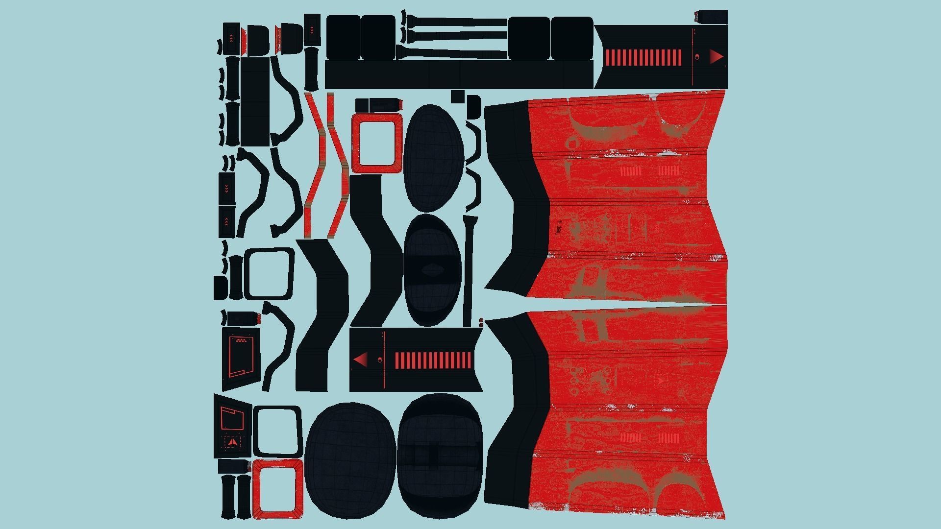 10 Jetpacks F Collection - SciFi Character Design _67