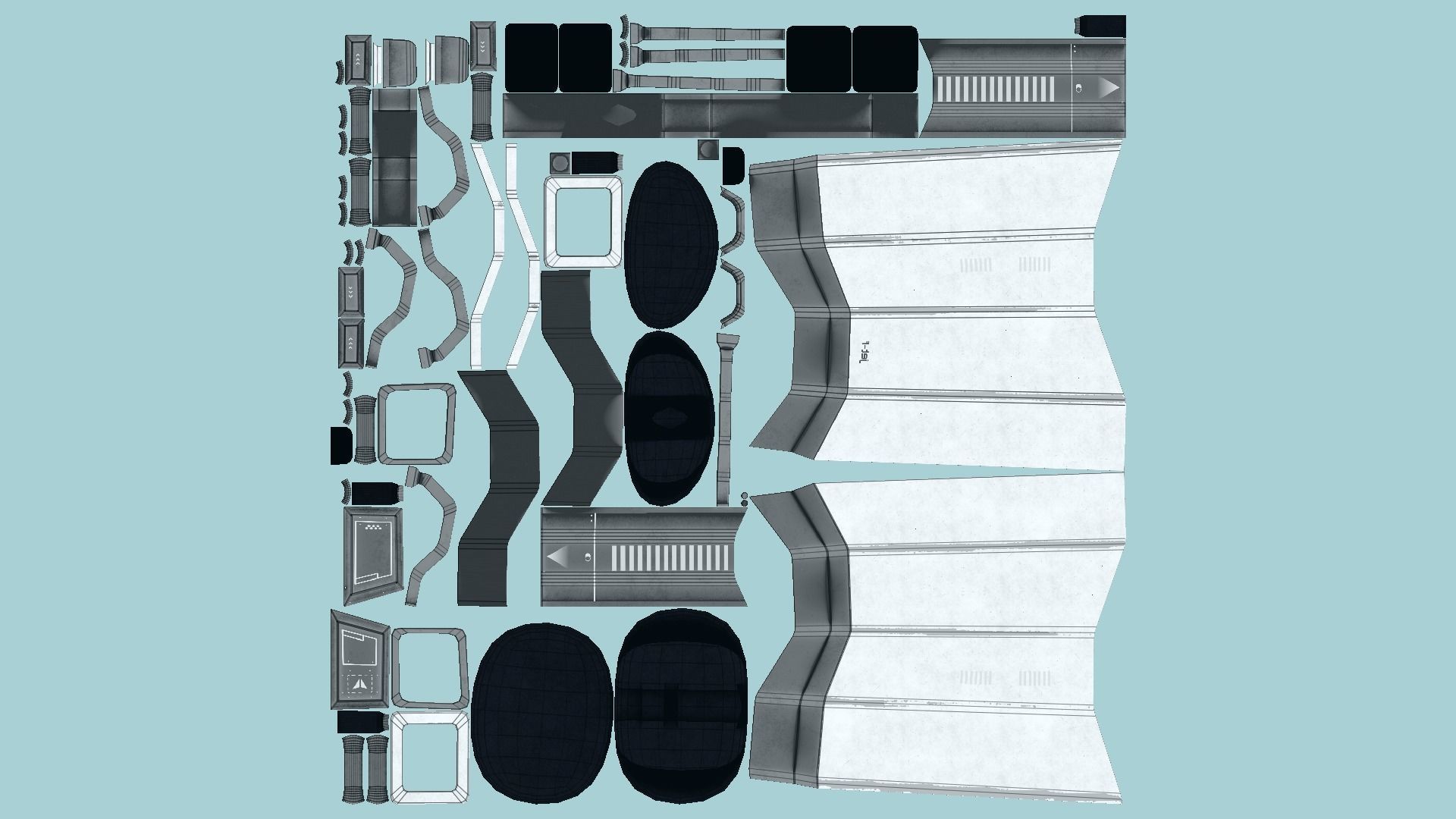 10 Jetpacks F Collection - SciFi Character Design _79