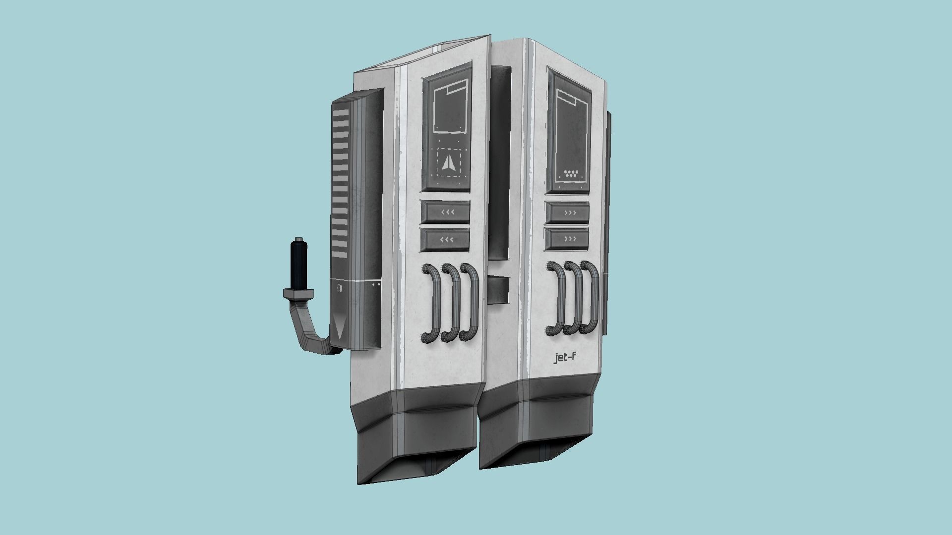 10 Jetpacks F Collection - SciFi Character Design _74