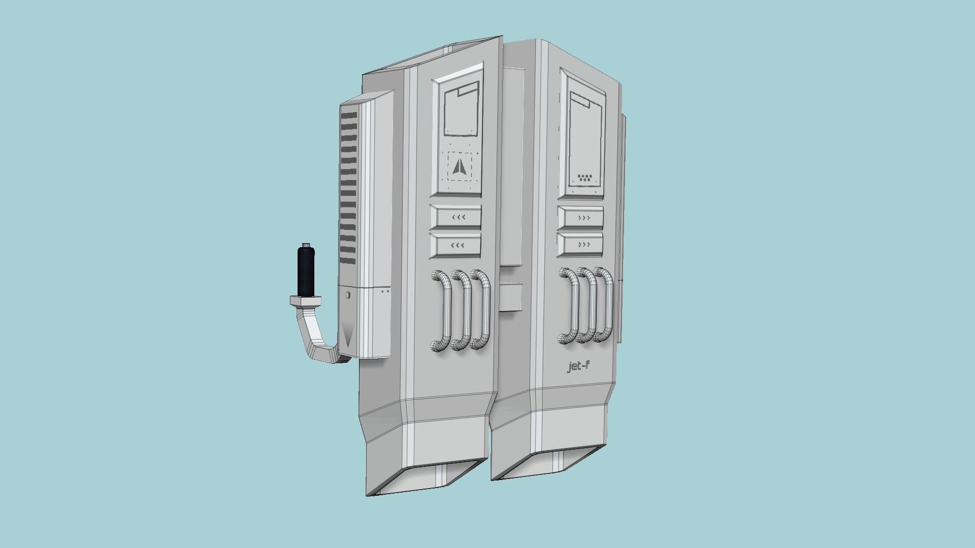 10 Jetpacks F Collection - SciFi Character Design _65