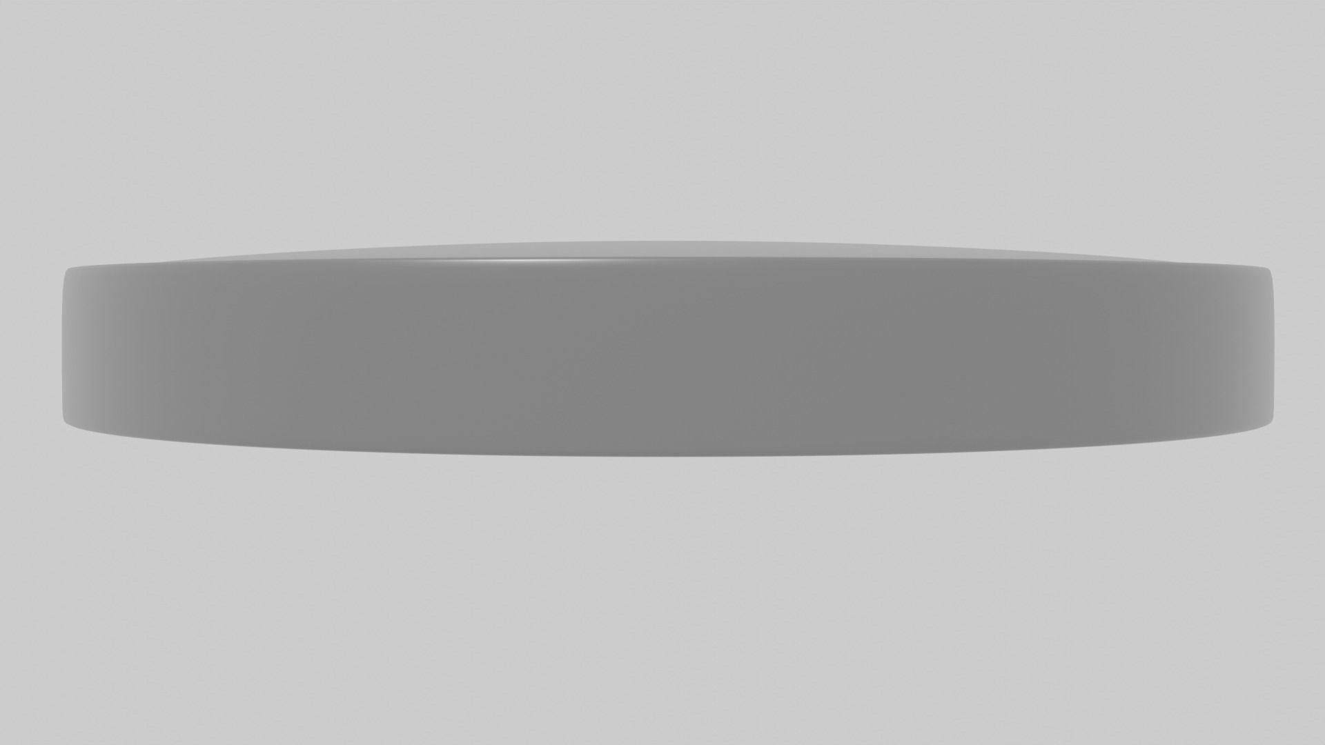 Button Cell Low-poly 3D model_4