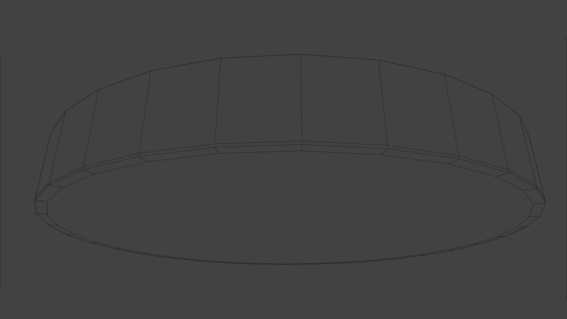 Button Cell Low-poly 3D model_12