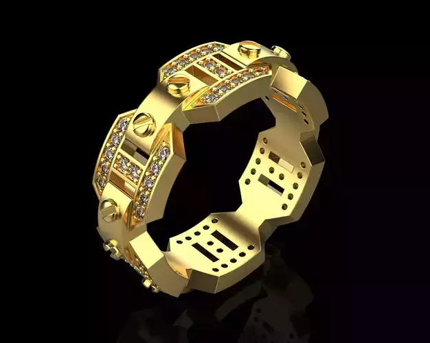 Luxury Diamonds Ring N22