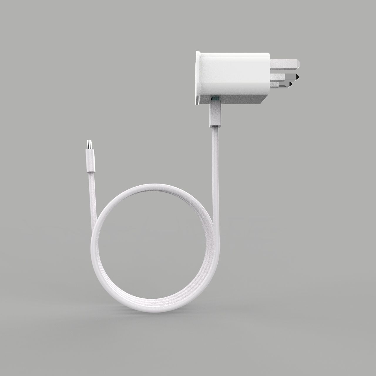 Samsung fast charging power adapter charger 3D model_9