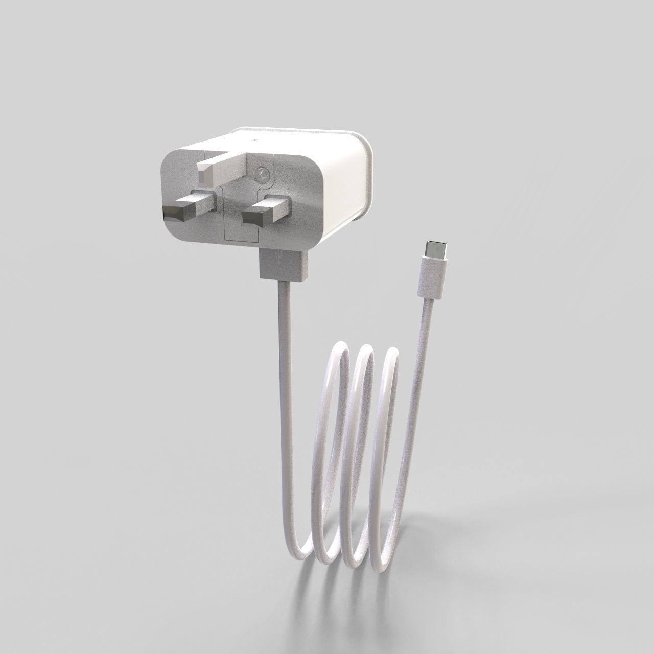 Samsung fast charging power adapter charger 3D model_31