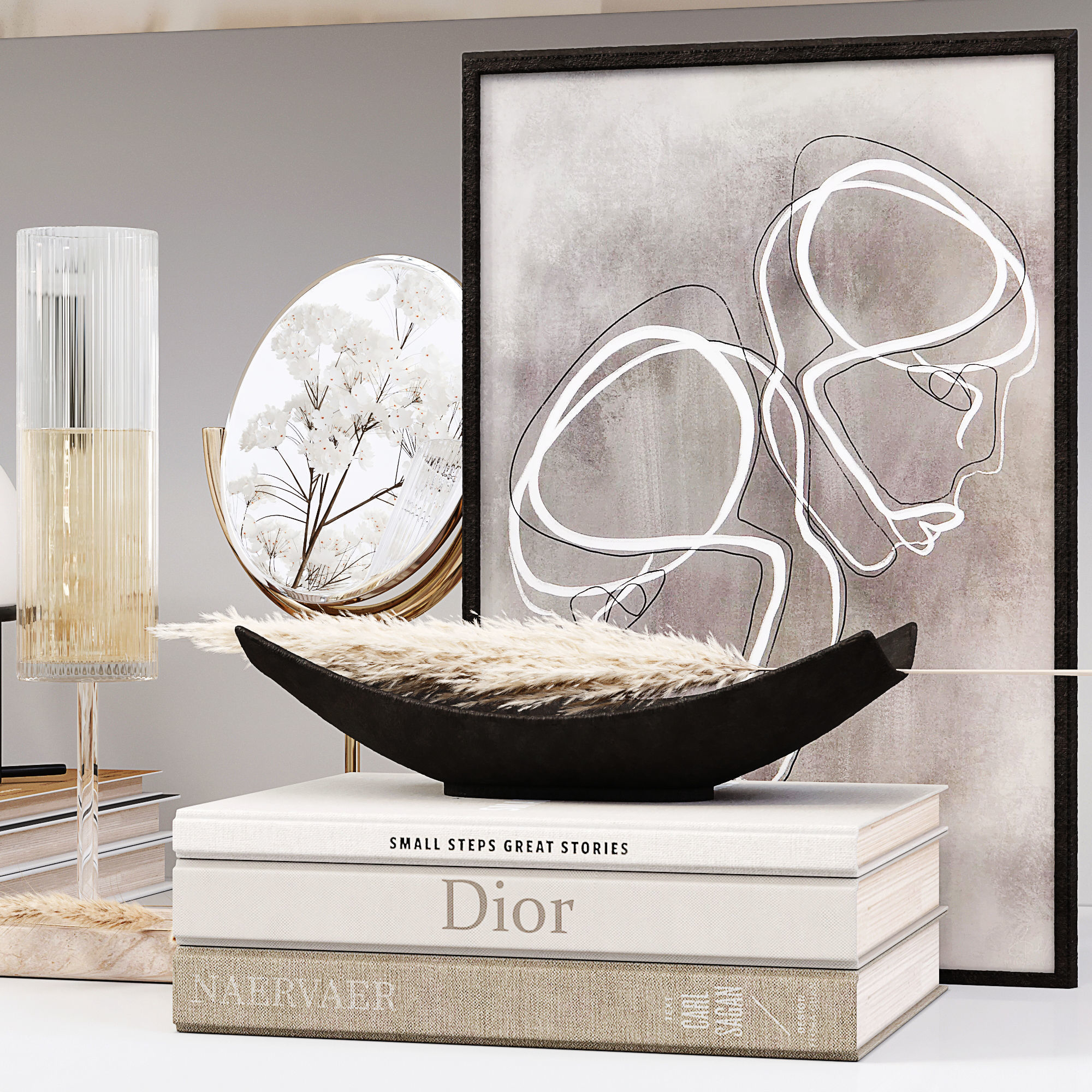 Decor Set 095 3D model | CGTrader