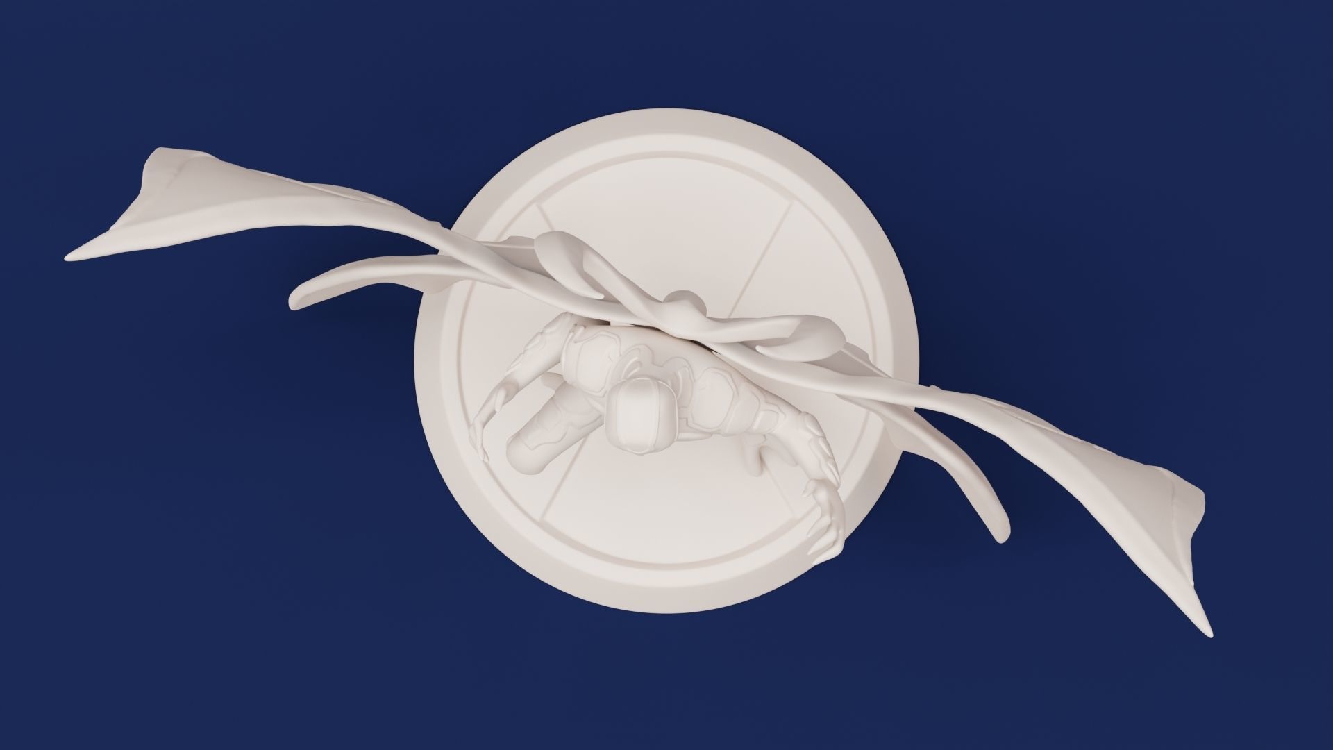 Ben10 Big Chill Printable 3D print model_9