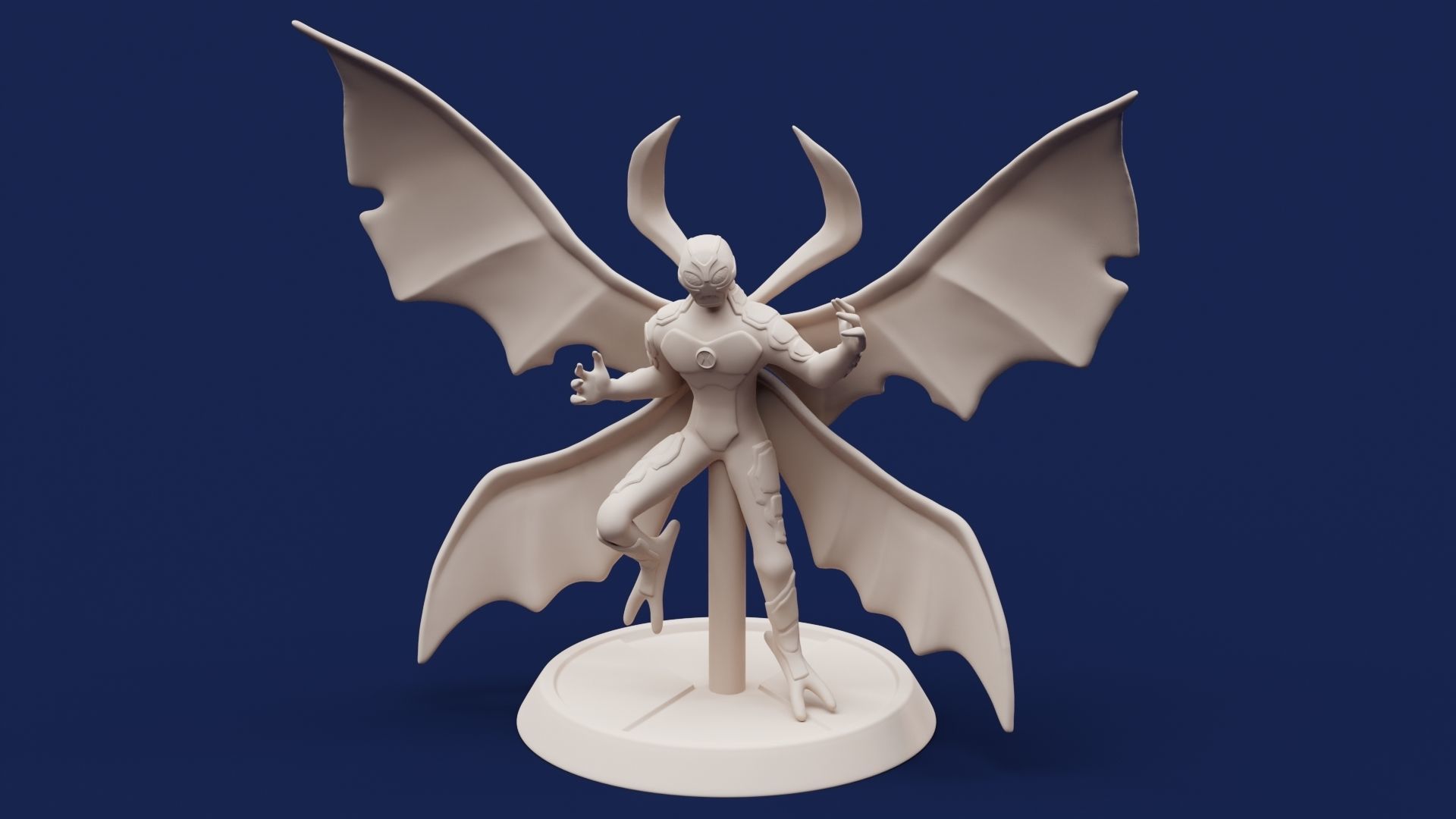 Ben10 Big Chill Printable 3D print model_6