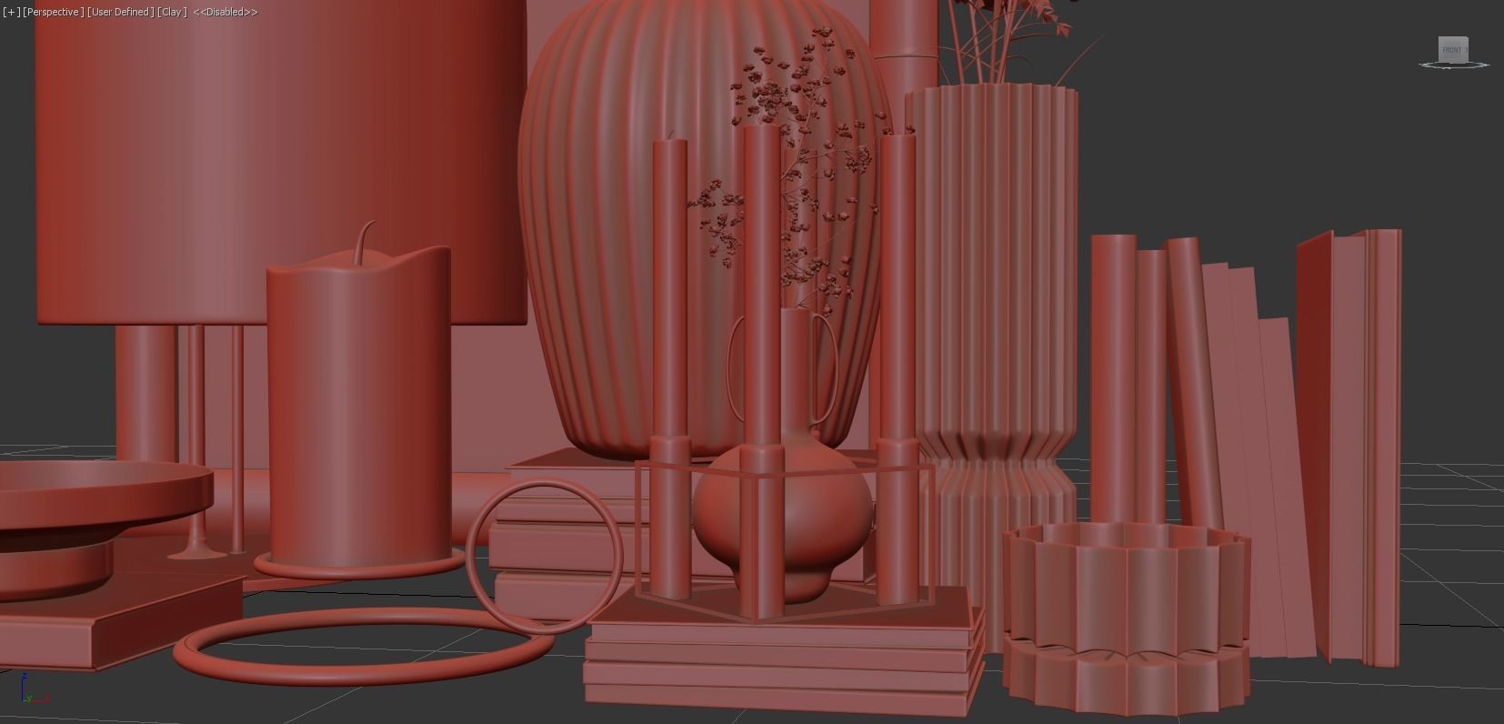 Decor Set 050 3D model_11