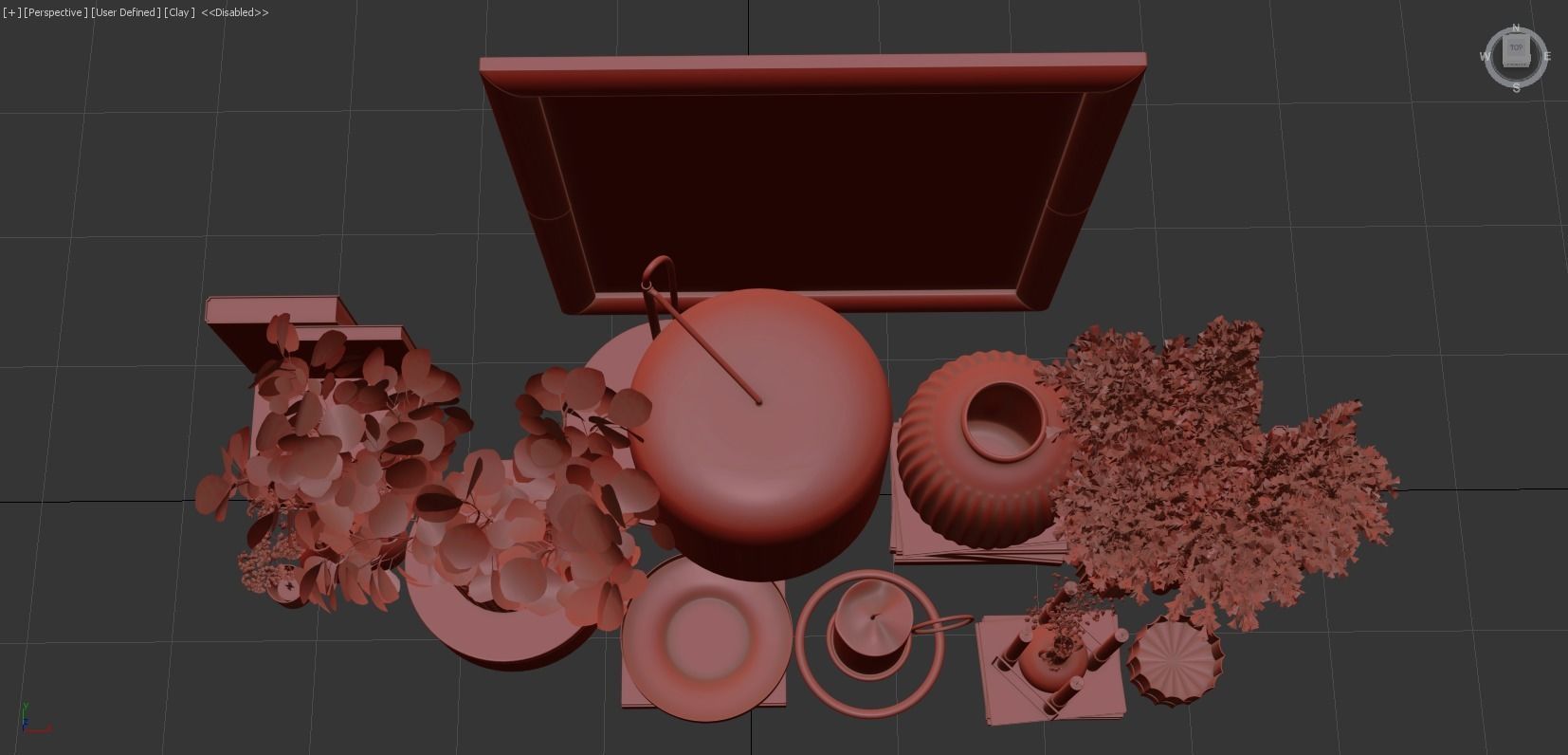 Decor Set 050 3D model_9