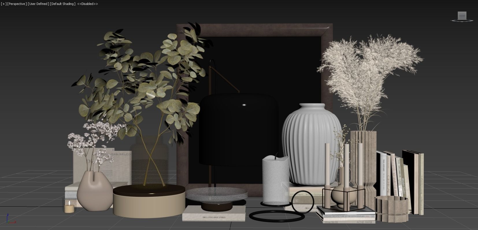 Decor Set 050 3D model_6