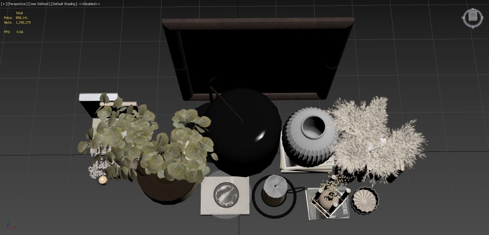 Decor Set 050 3D model_7