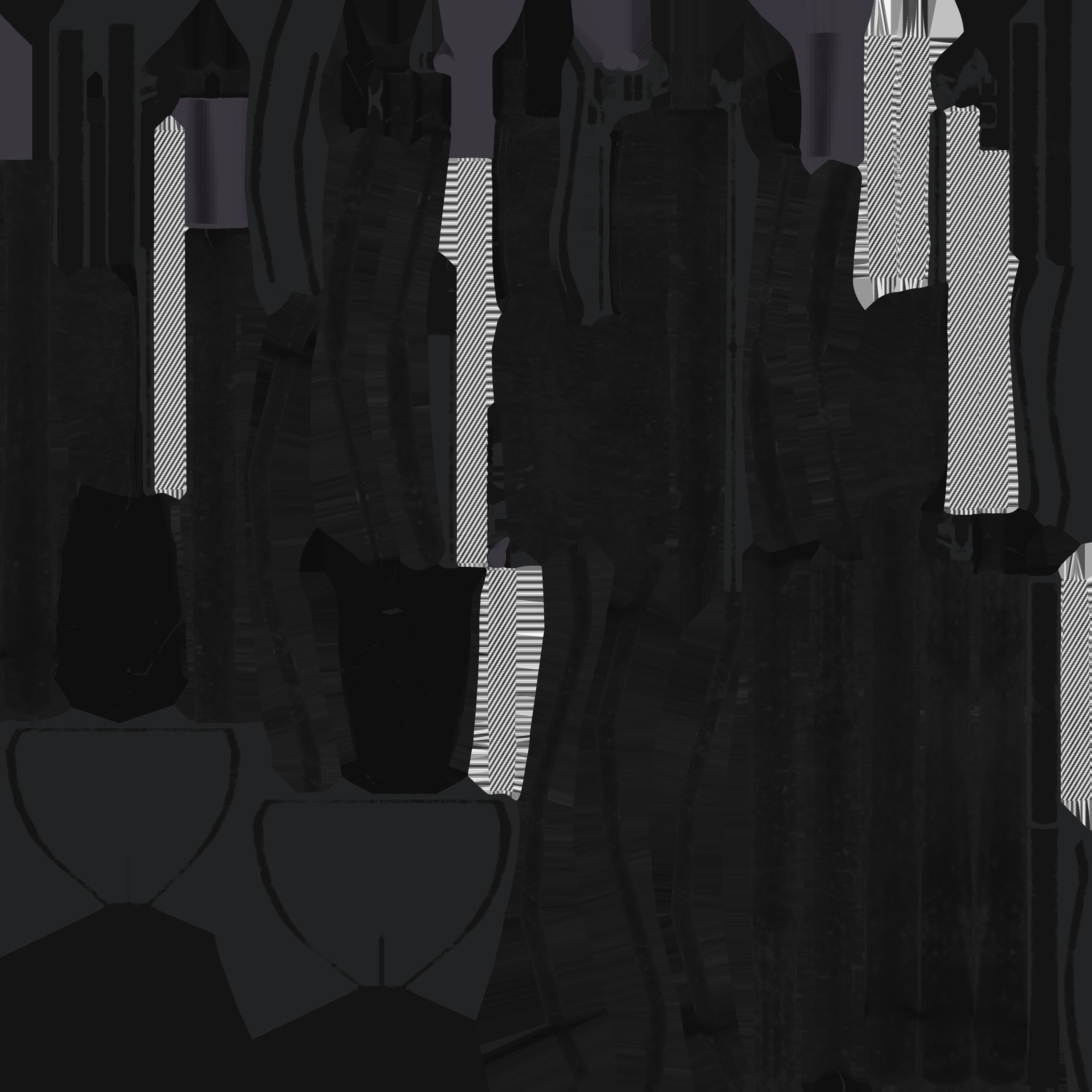 Medieval Retrofitted Crossbow Low-poly 3D model_8