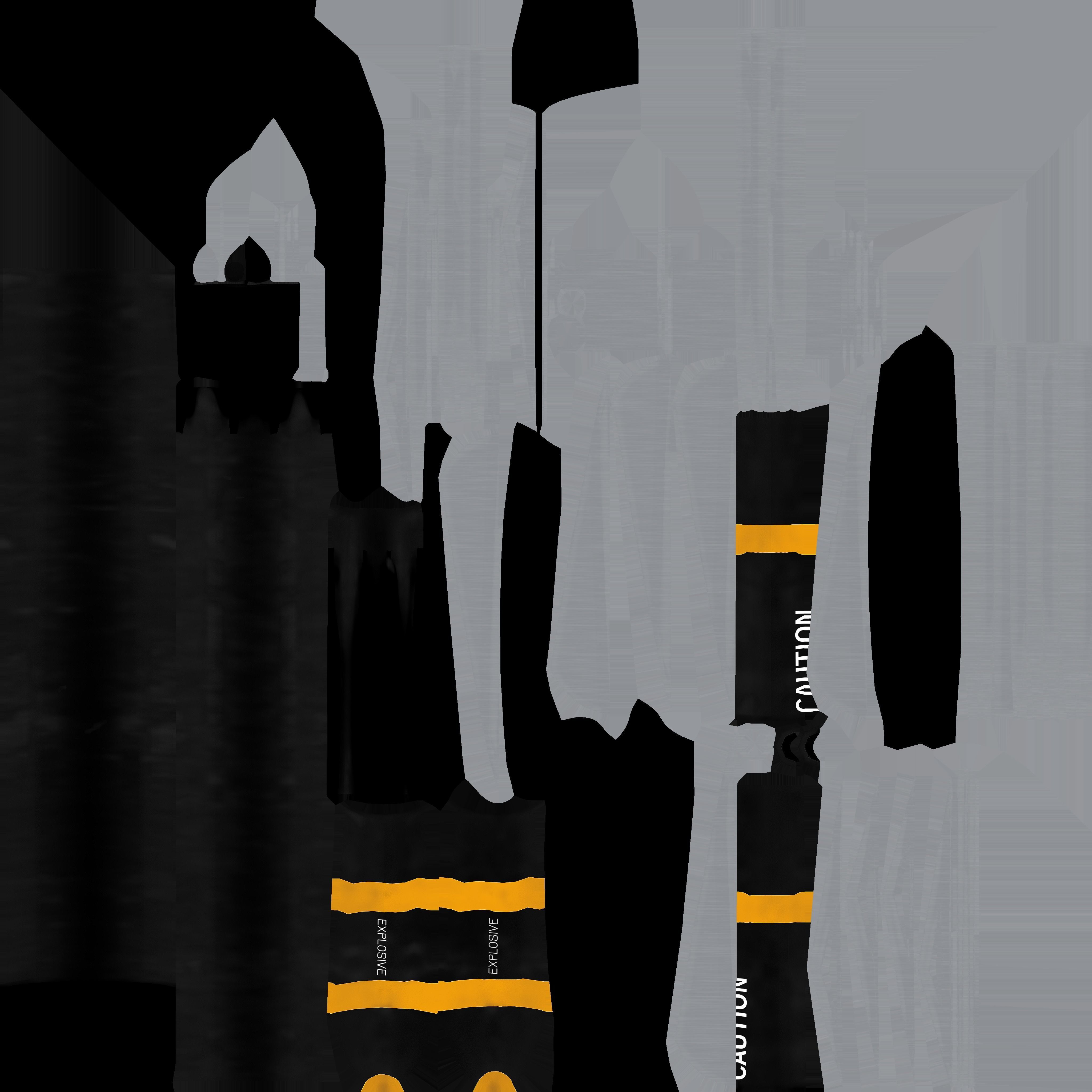 Medieval Retrofitted Crossbow Low-poly 3D model_7