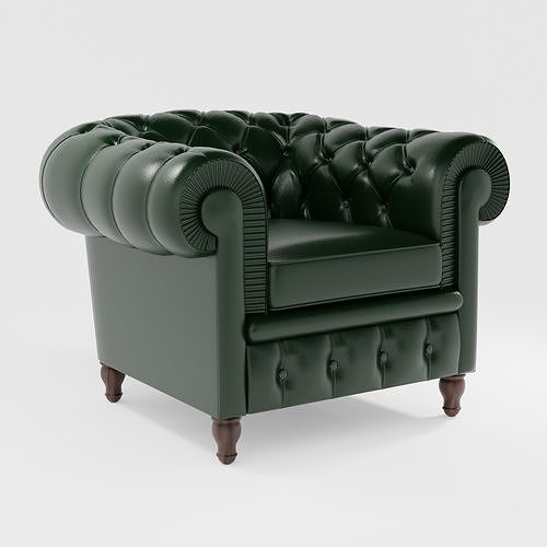 Armchair C3 3D model