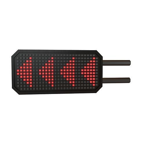 Sci Fi LCD Direction Display Board v1 003 Low-poly 3D model