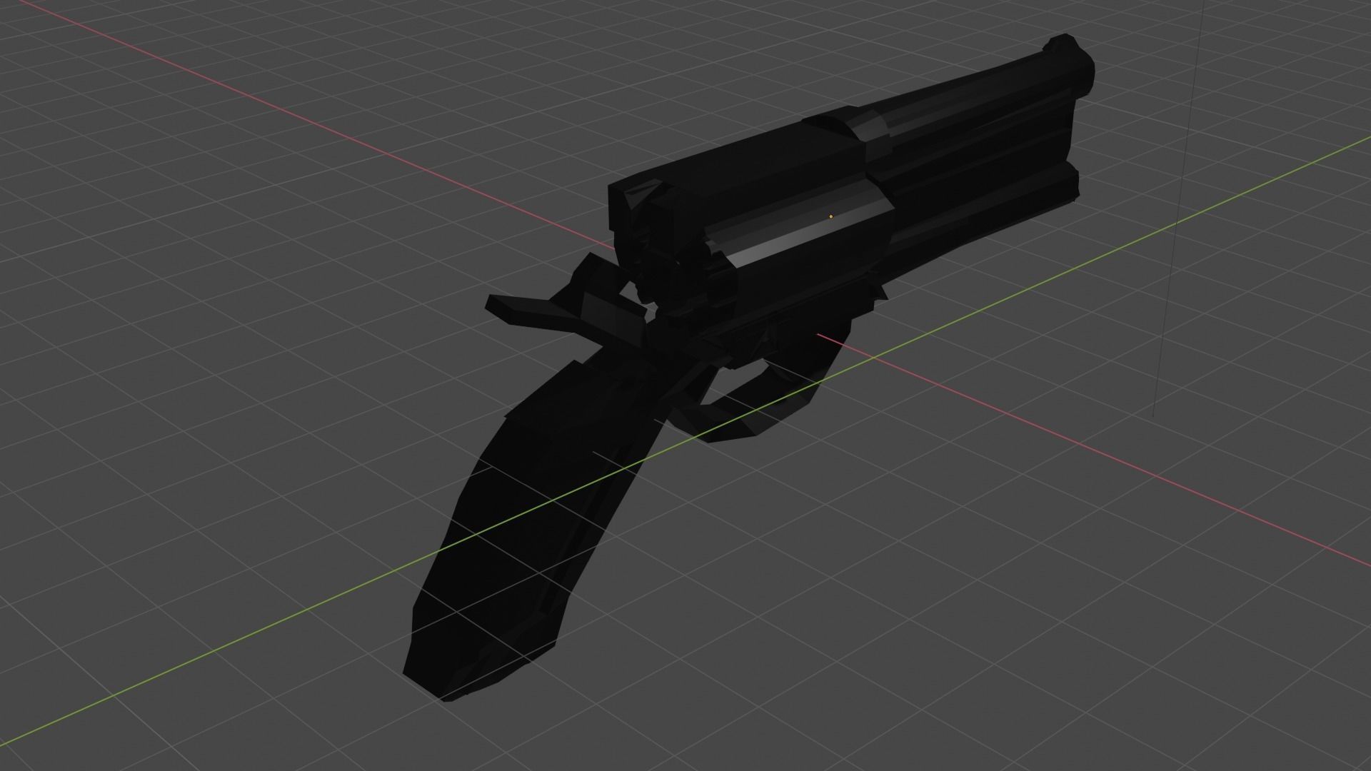 pistola gun 3D model_3