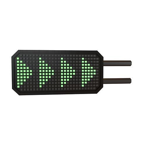 Sci Fi LCD Direction Display Board v1 004 Low-poly 3D model