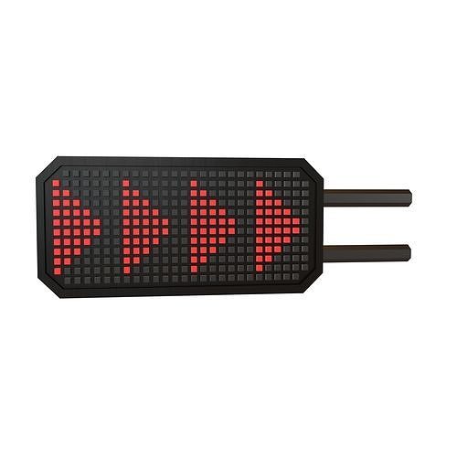 Sci Fi LCD Direction Display Board v1 006 Low-poly 3D model