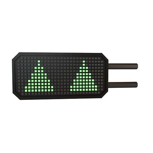 Sci Fi LCD Direction Display Board v1 007 Low-poly 3D model
