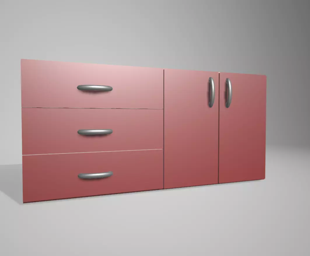 Kitchen Cabinet Free 3D model