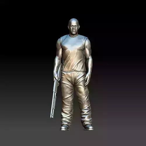 Dominic Toretto Fast and Furious 3D print model