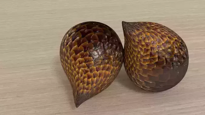 snakefruit two spheres