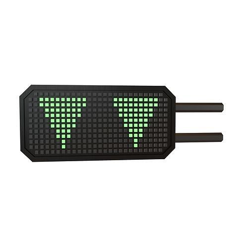 Sci Fi LCD Direction Display Board v1 010 Low-poly 3D model