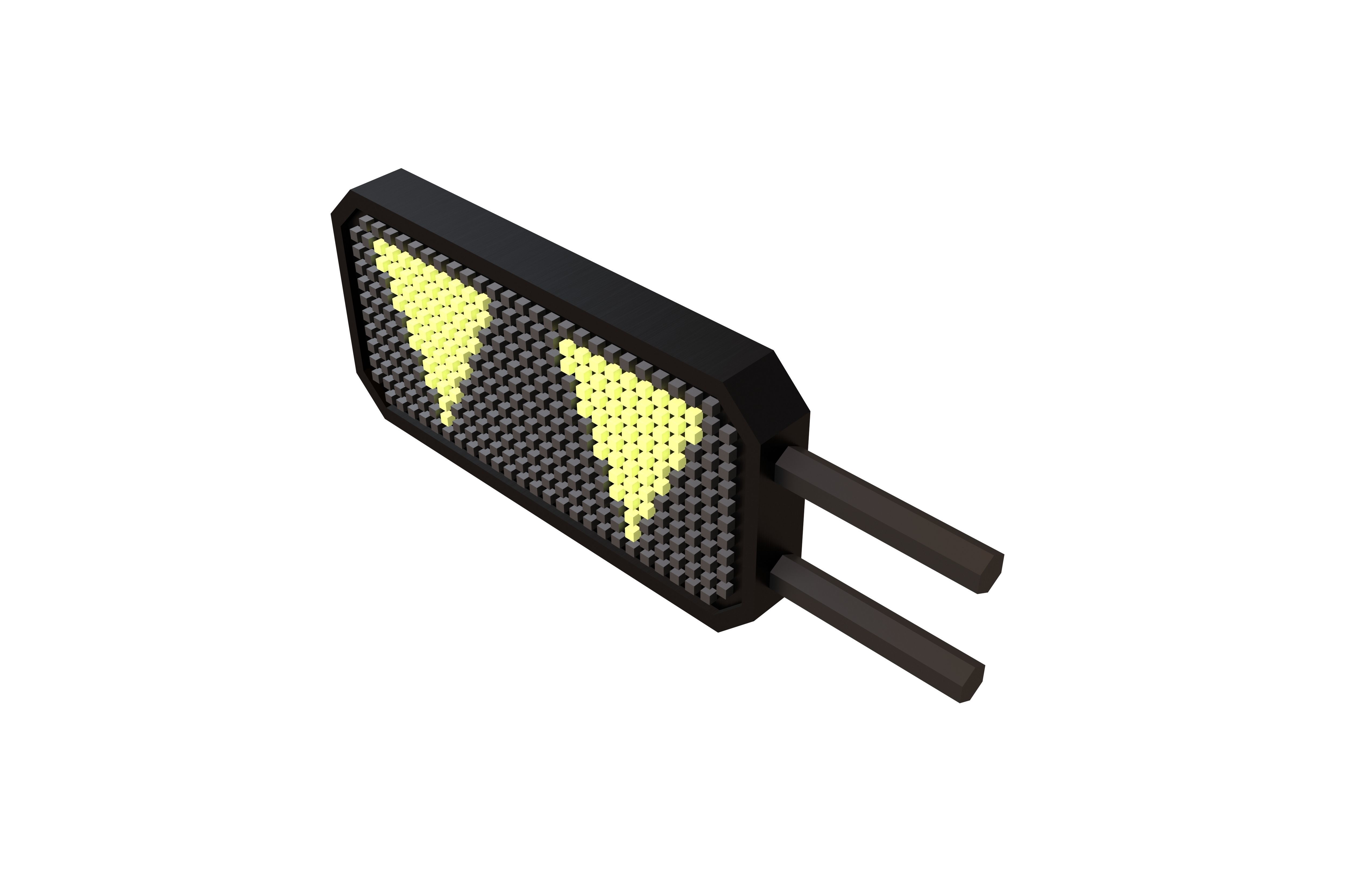 Sci Fi LCD Direction Display Board v1 011 Low-poly 3D model_2