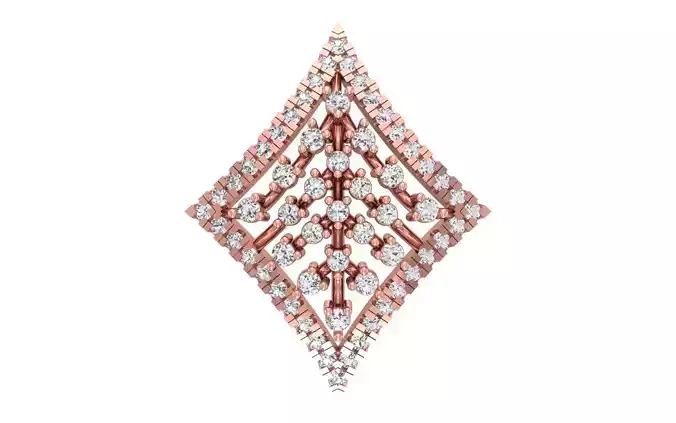 Women Pendant 3dm STL OBJ FBX Render Details