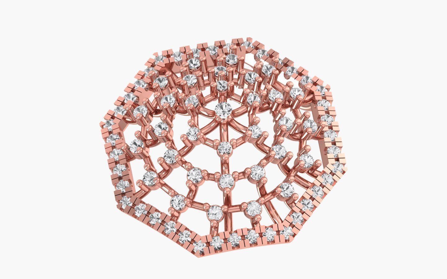 Women Pendant 3dm STL OBJ FBX Render Details 3D print model_1