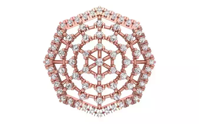 Women Pendant 3dm STL OBJ FBX Render Details