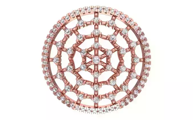 Women Pendant 3dm STL OBJ FBX Render Details