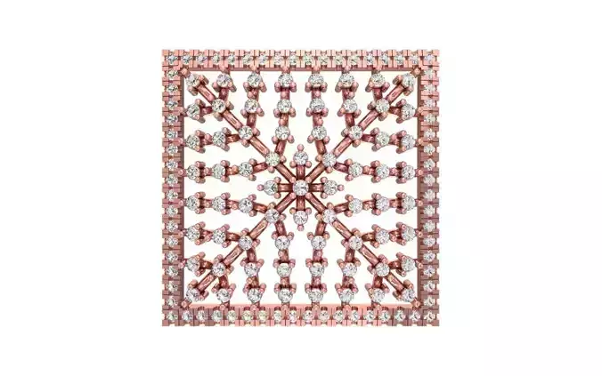 Women Pendant 3dm STL OBJ FBX Render Details