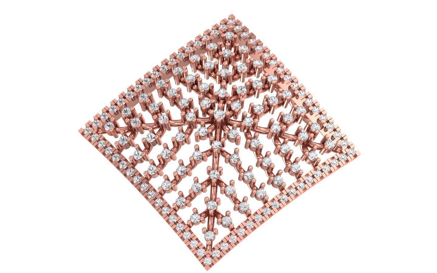 Women Pendant 3dm STL OBJ FBX Render Details 3D print model_2