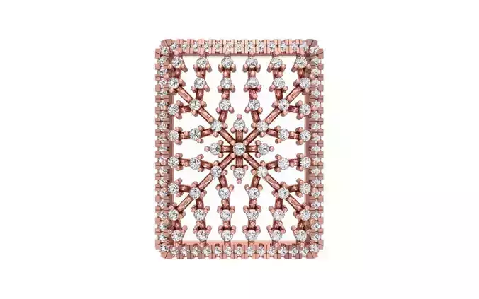 Women Pendant 3dm STL OBJ FBX Render Details