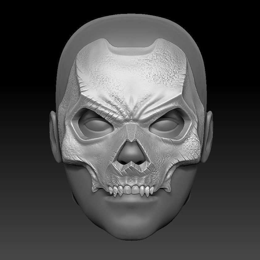 Captain Price Mask Call of Duty Modern Warfare 2 WARZONE 3D print model_12