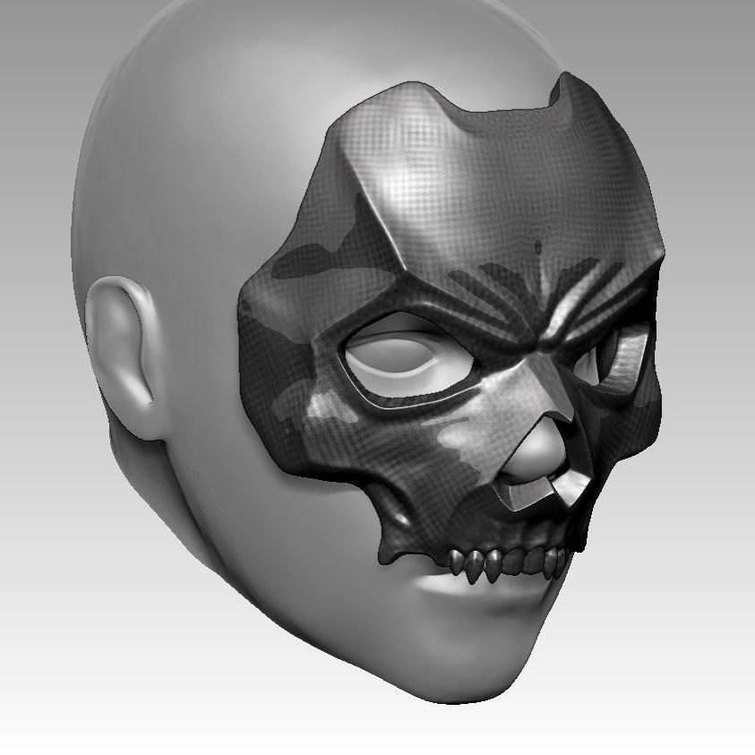 Captain Price Mask Call of Duty Modern Warfare 2 WARZONE 3D print model_7