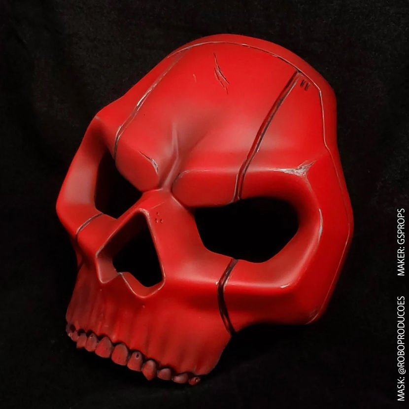 Soap Red Team 141 Mask - Call of Duty - MW2 - WARZONE 3D print model_5