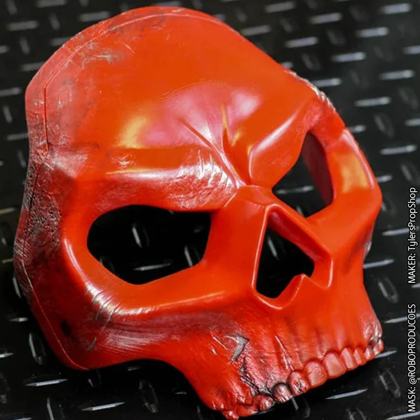 Soap Red Team 141 Mask - Call of Duty - MW2 - WARZONE 3D print model_8