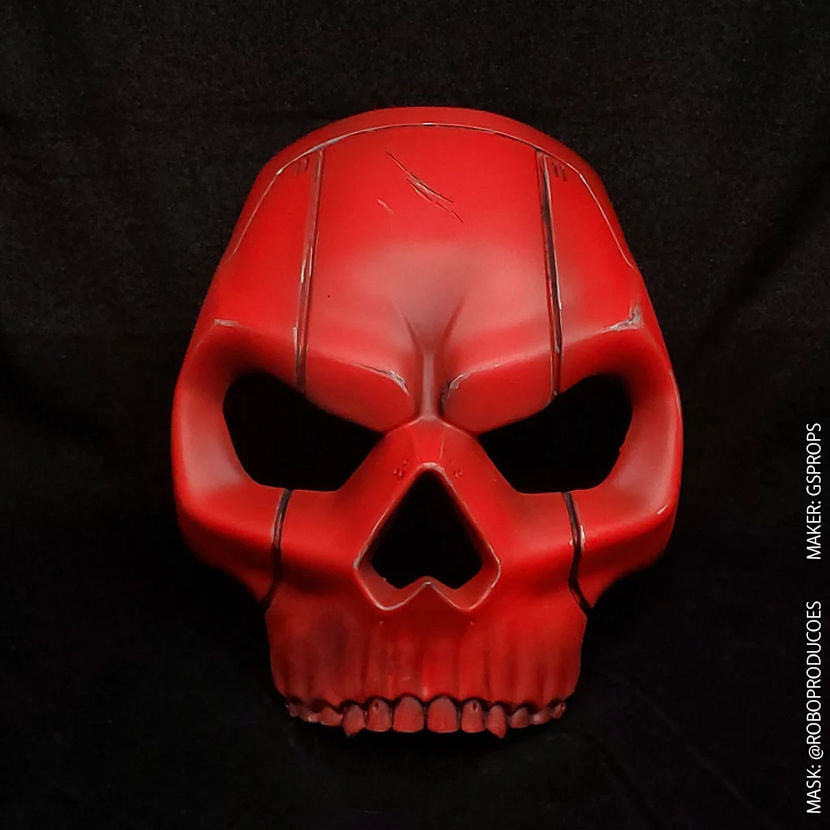 Soap Red Team 141 Mask - Call of Duty - MW2 - WARZONE 3D print model_7