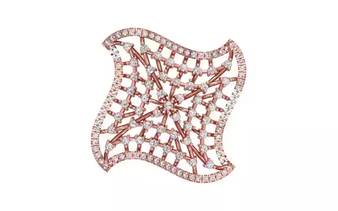 Women Pendant 3dm STL OBJ FBX Render Details