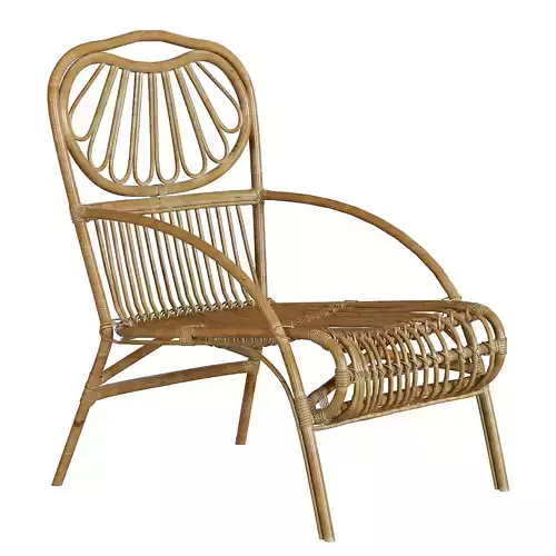 PISCO Vintage rattan armchair