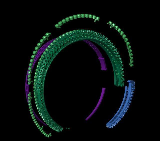 BRACELET 925 3D print model_2