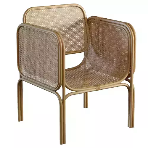 Spartacus Rattan canework armchair